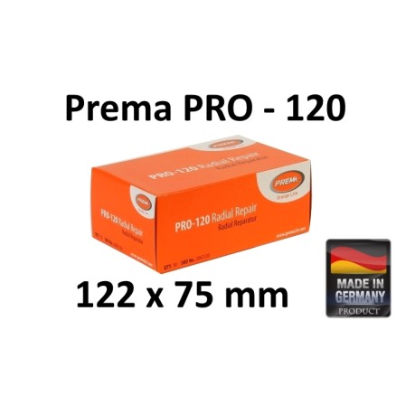 Radialās riepas ielāps Prema PRO-120 (kastīte, 10 gab.)