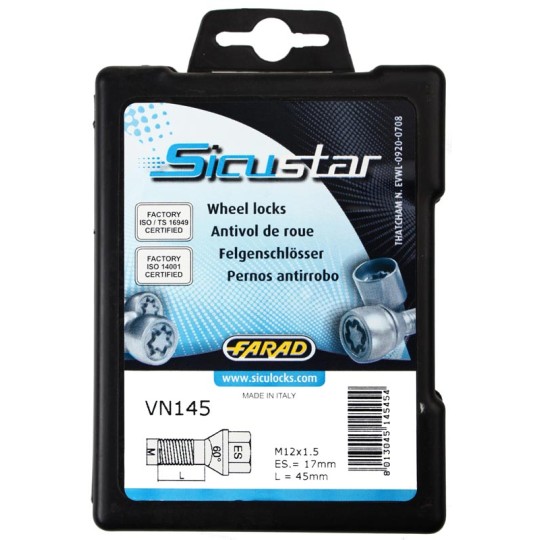 Sicustar VN140 M12x1,5x40mm