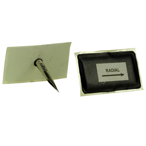 Radialās riepas ielāps ar kātu 42x73 mm