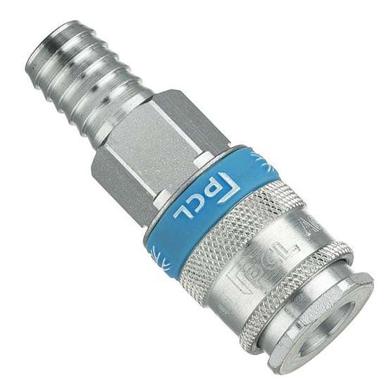 PCL šļūtenes sakabe 13 mm (ātrais savienojums)