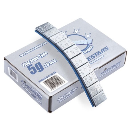 Līmējami balansēšanas atsvari 5+5 g (20 gab.)