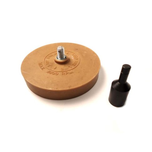 Līmes noņemšanas disks ar adapteru
